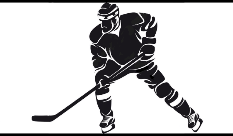 Pain and Wellness Solutions - Hockey Players Silhouette Illustration Banner